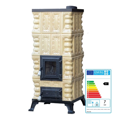 Stufa ceramica con forno - 2k,