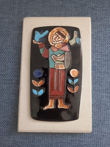 Quadretto legno ceramica - quadretto,